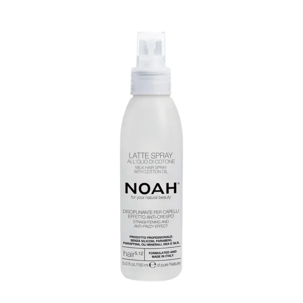 Noah 5.12 Alisador de cabello con leche y efecto anti-encrespamiento 150ml Noah 5.12 Alisador de cabello con leche y efecto anti-encrespamiento 150ml